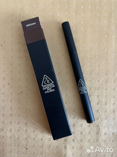 Подводка 3CE Superslim Pen Eyeliner brown