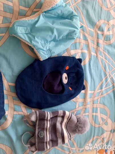 Шапка для мальчика 46,50, 52 Crokid is, Leslie