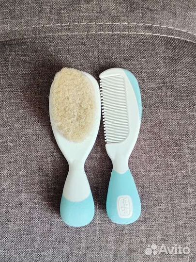 Набор детский расческа и щётка для волос Chicco