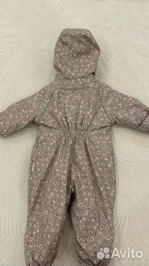 Демисезонный комбинезон утепленный для девочки