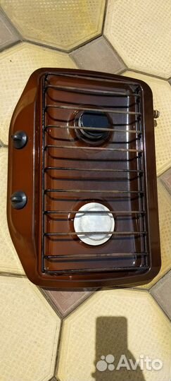 Газовая плита двухканфорная настольная