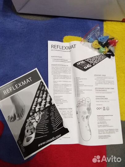 Массажёр- дорожка для стоп reflexmat