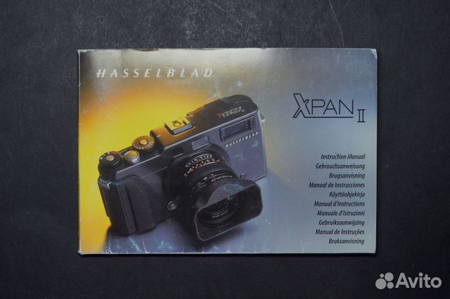 Инструкция hasselblad xpan ii купить в Москве | Электроника | Авито