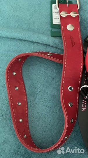 Ошейник из натуральной кожи
