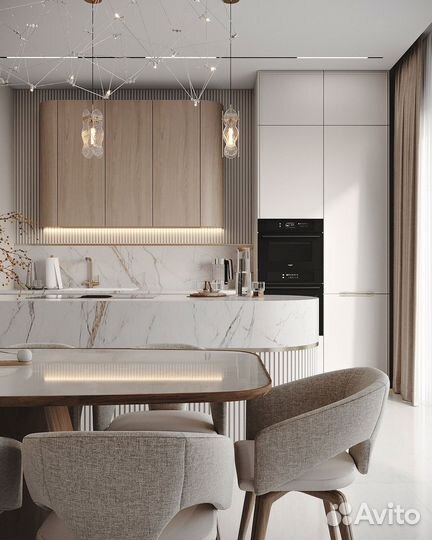 Современный кухонный гарнитур