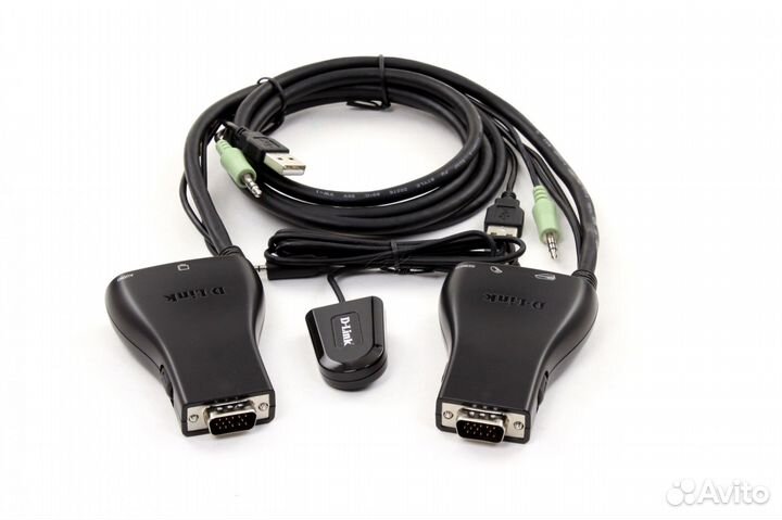 Переключатель KVM D-link KVM-221
