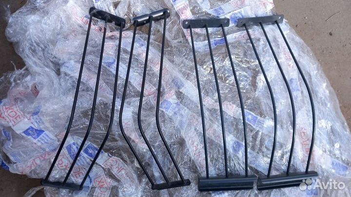 Discovery 2 защита фар и фонарей заднего бампера