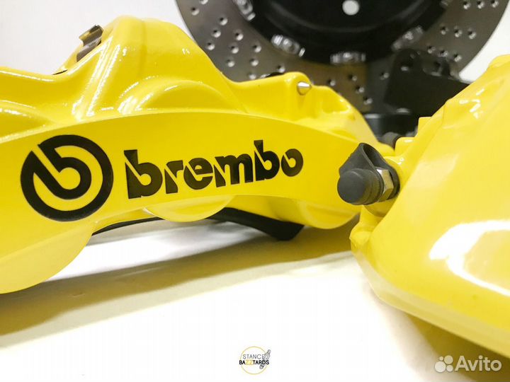 Тормозная система Brembo GT 6 порш Toyota Vellfire