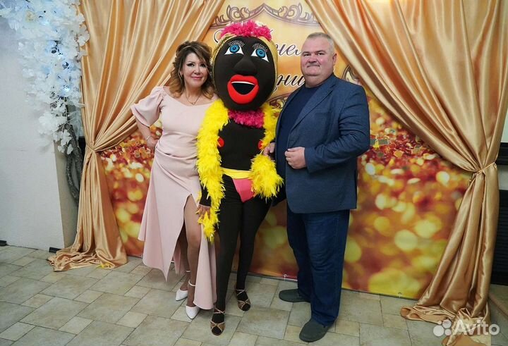 Ростовая кукла Мулатка /Ламбада/Шуточный стриптиз