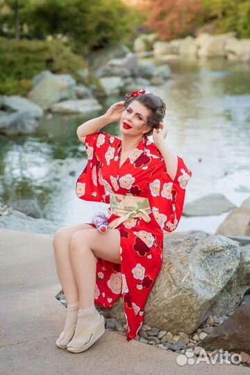 Японское женское кимоно