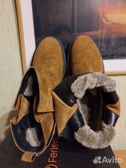 Полусапоги женские зимние