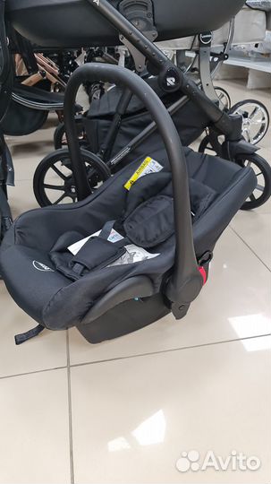 Детские коляски 3 в 1 из эко кожи