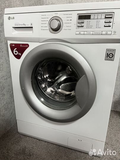 Стиральная машина LG 6 кг inverter Direct Drive