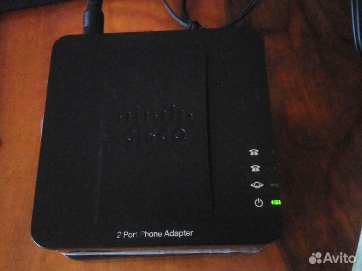Ata with router Cisco SPA 122 айпи телефония