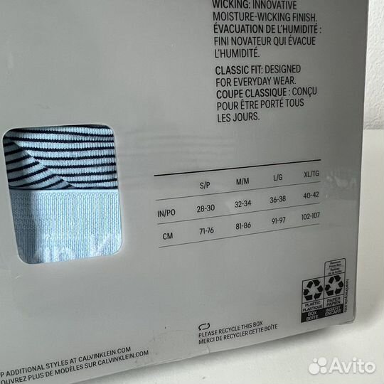 Calvin Klein Комплект трусов оригинал новые хлопок