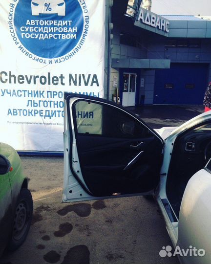 Производство автошторки на Mazda 6