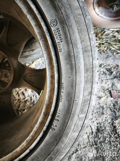 Колеса в сборе r17 летние
