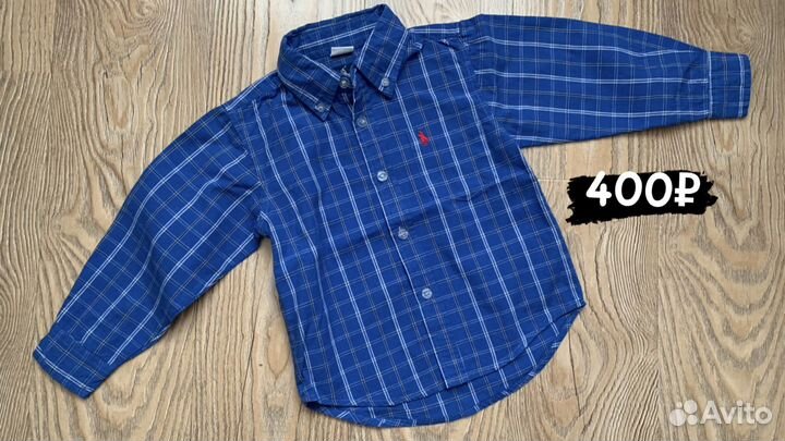 Рубашки на мальчика 98-104