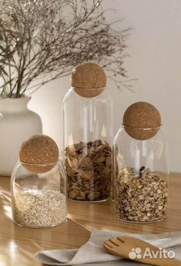 Набор банок для кухни