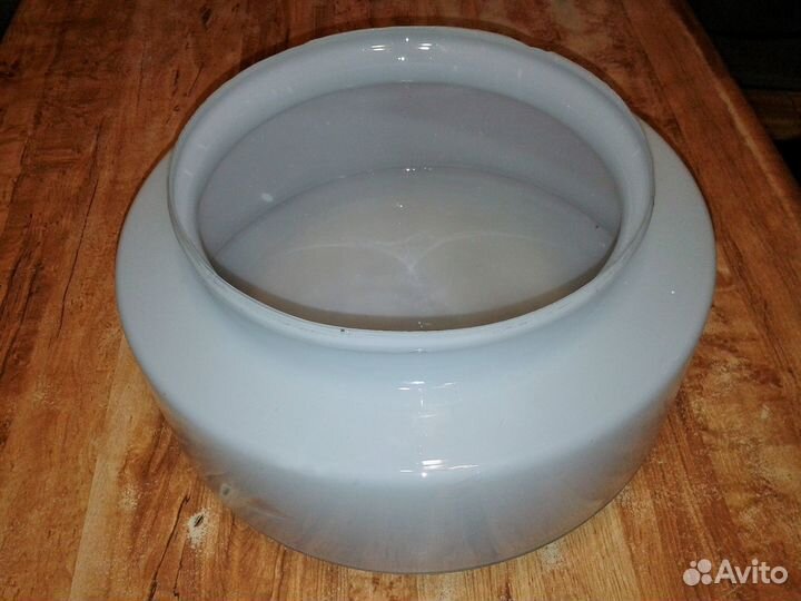 Плафон-таблетка большой. СССР