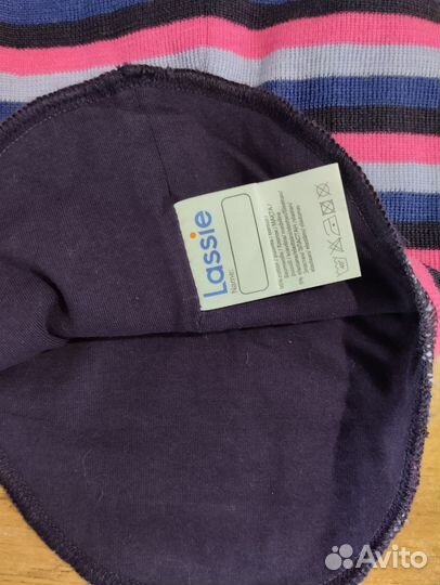 Шапка шлем lassie 48 новая