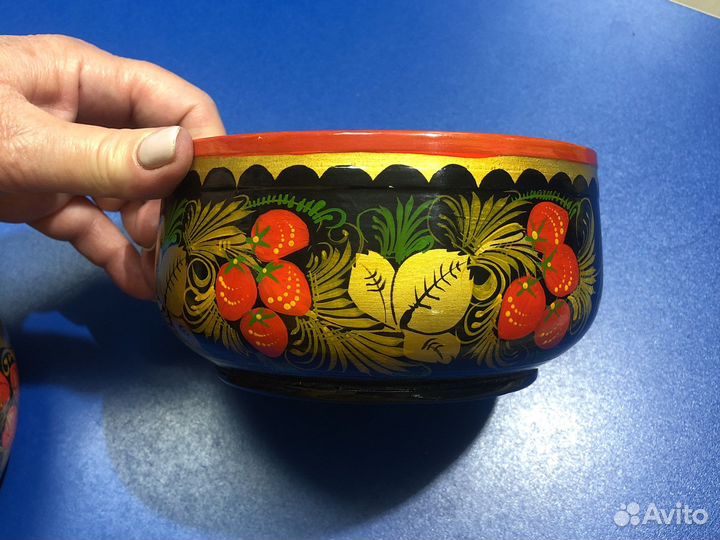 Салатник хохлома