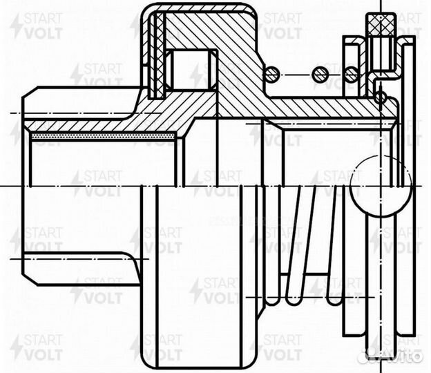 Startvolt VCS 2601B Привод стартера (бендикс)