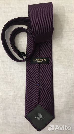Галстук Lanvin фиолетовый