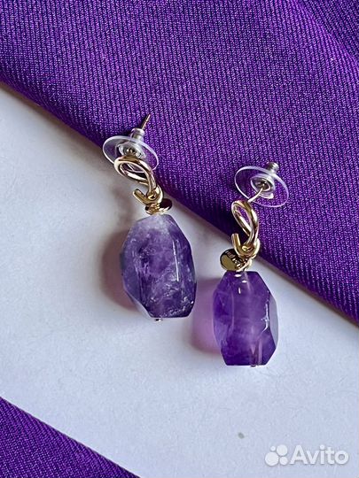 Серьги пусеты