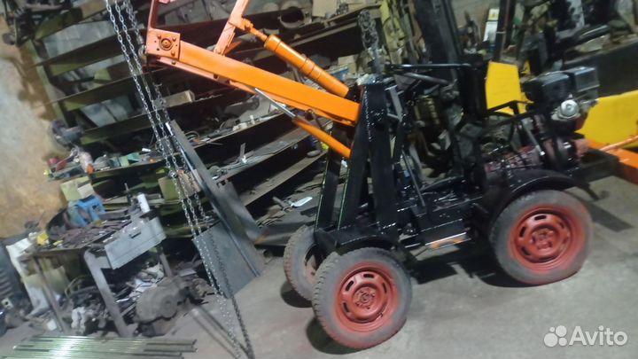 Самодельный мини трактор погрузчик