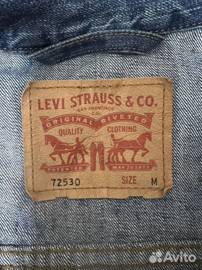 Джинсовая куртка levis s
