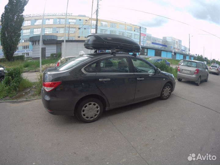 Бокс на крышу Nissan Almera G11 (2013)