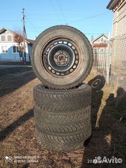 Диски с резиной р15