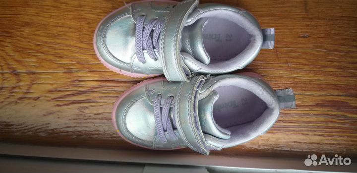 Ботинки tombi для девочки 21 размер