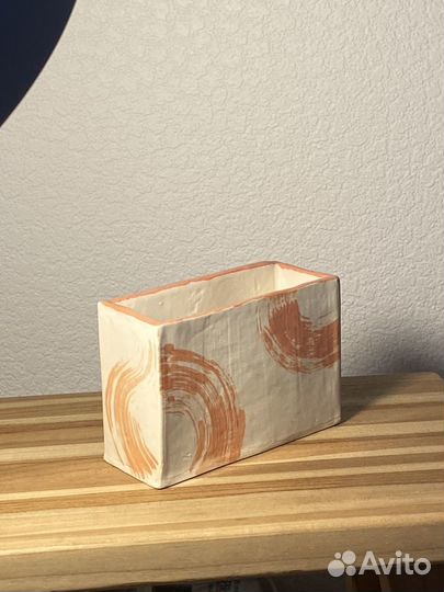 Салфетница керамическая ручная работа