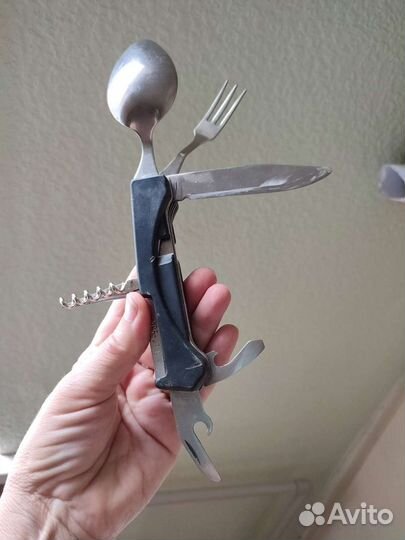 Туристический нож СССР мультитул чехол