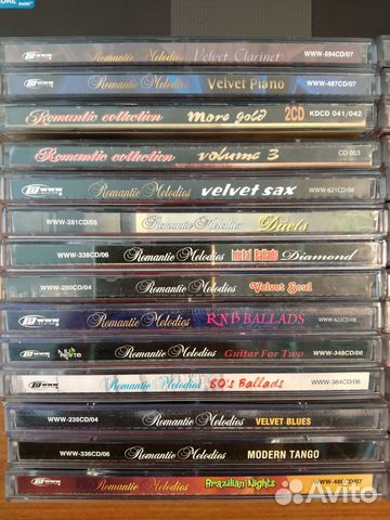 CD диски разных исполнителей