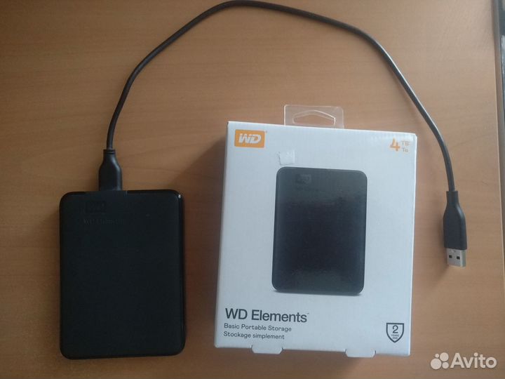 WD Elements 4Tb