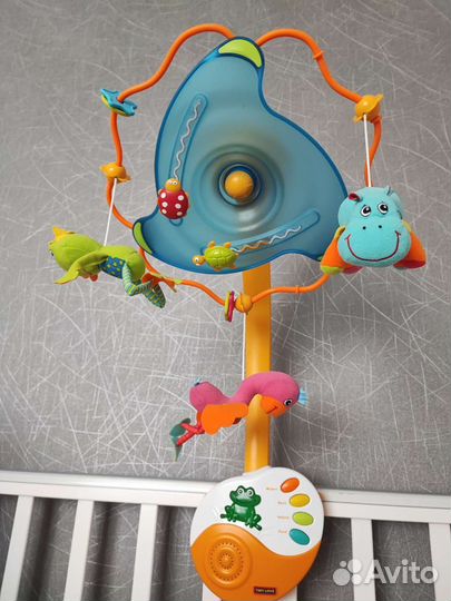 Мобиль детский с ночником tiny love