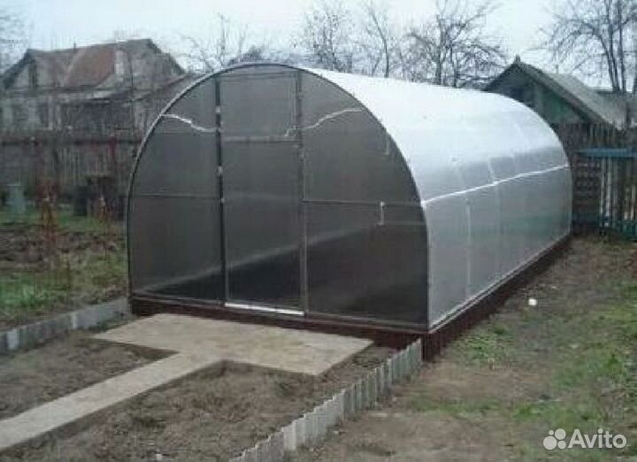 Теплица с чехлом