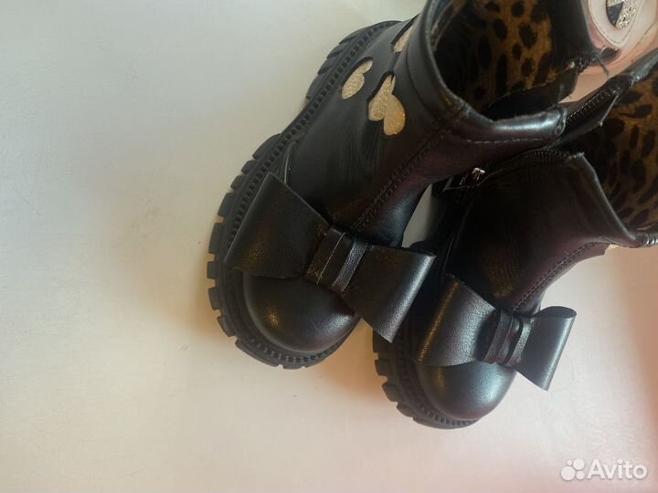 Ботинки для девочки 21 размер