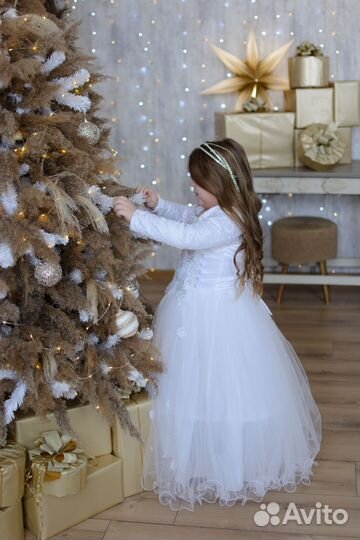 Нарядное платье для девочки 116 122