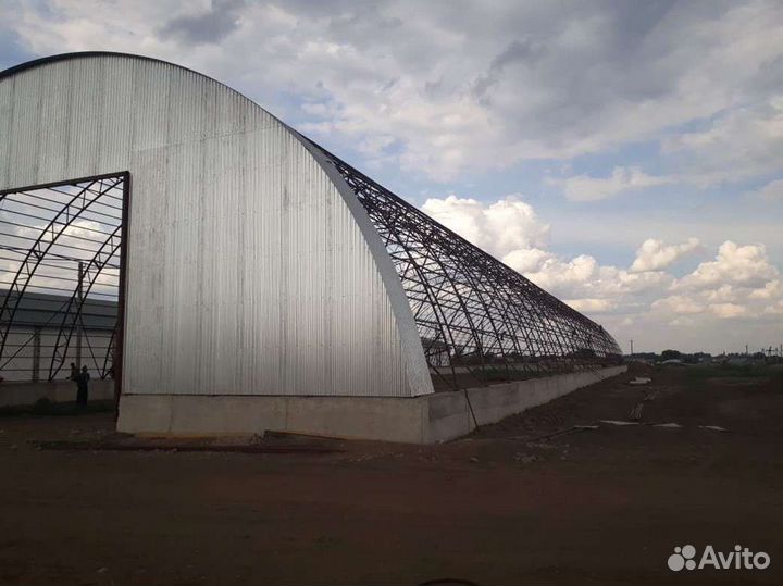 Ангар под ключ от производителя (26х93)