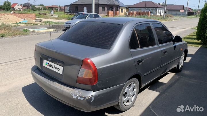 Hyundai Accent 1.5 МТ, 2007, 255 500 км