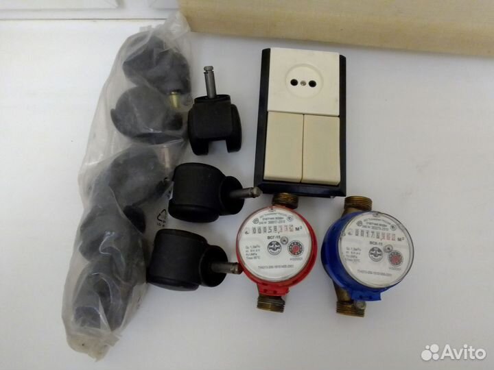 Счётчики водяные для горячей и холодной воды