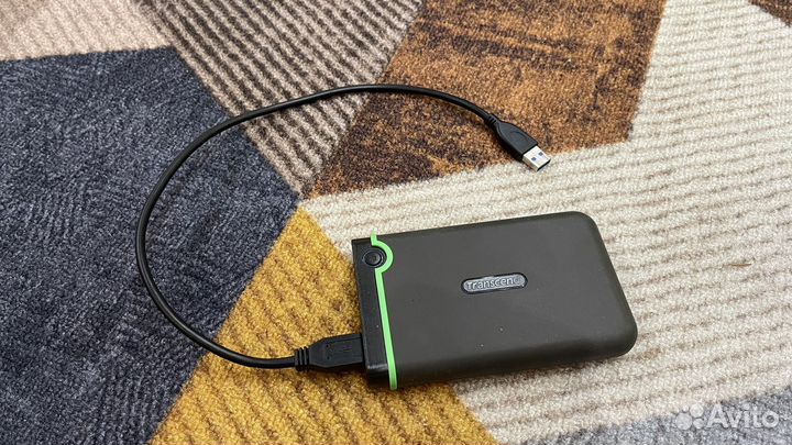 Переносной жёсткий диск Transcend 1tb
