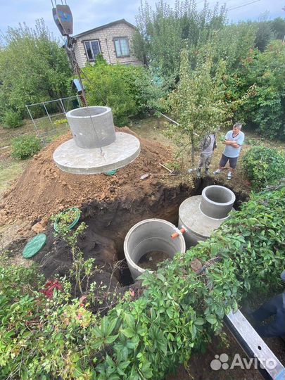 Септик за 1 день, выгребная яма, канализация