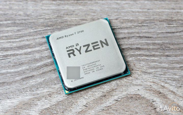Процессор ryzen 7 2700