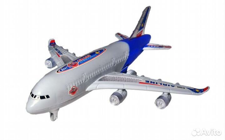 Самолет инерционный в пакете