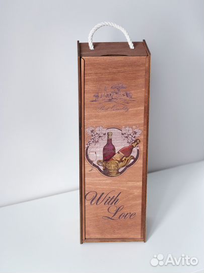 Деревянная коробка для товаров